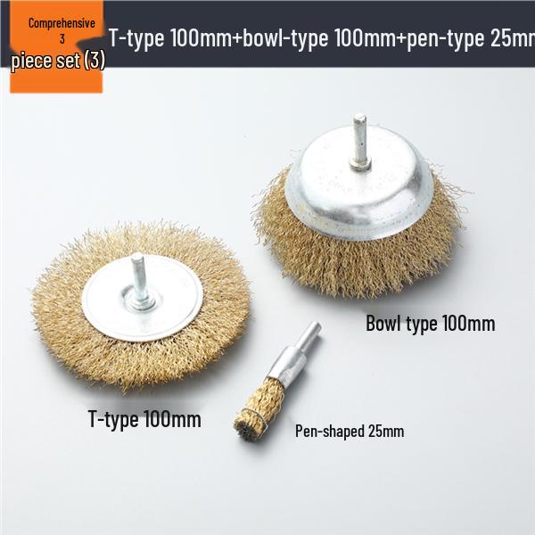 Steel Wire Brush Cup - Stainless Steel Rust Remover & Polishing Wheel for Angle Grinders
