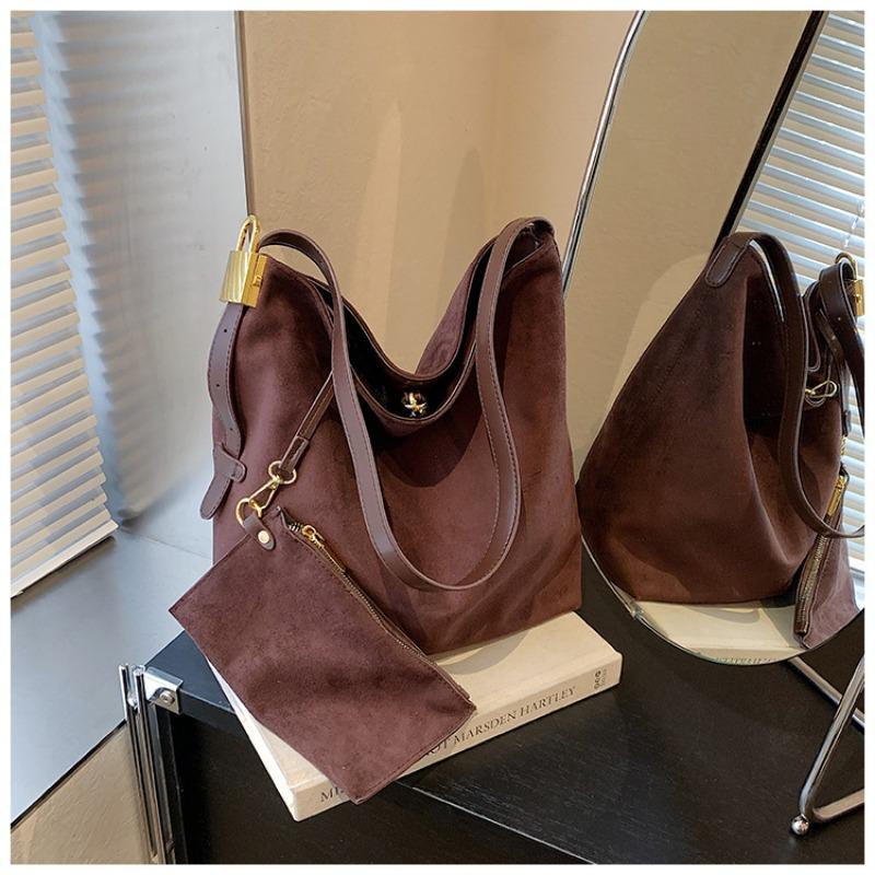 

Bag women s large-capacity new autumn and winter retro shoulder messenger bag casual bucket bag