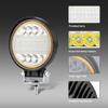 2pcs Offroad Modification Accessories 4in Driving Fog Lamp LED Work Light 126W 12600LM Waterproof Spots Flood Combo Beam