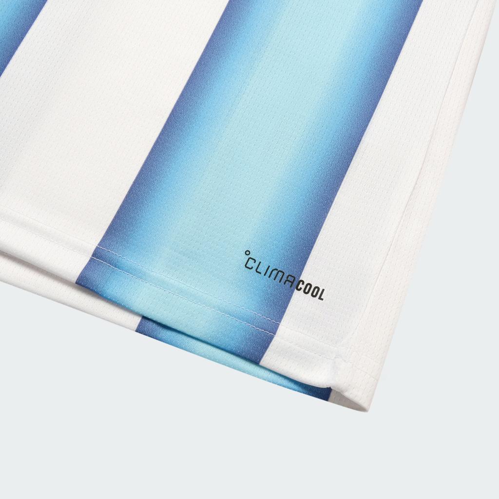 Adidas Argentina 26 Home Messi Jersey White/Icey Blue/Light Blue Men Tops KA8117