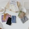 Split Toe Cotton Candy Color Female Two Finger Socks Hosiery Middle Tube Socks Two Toe Socks