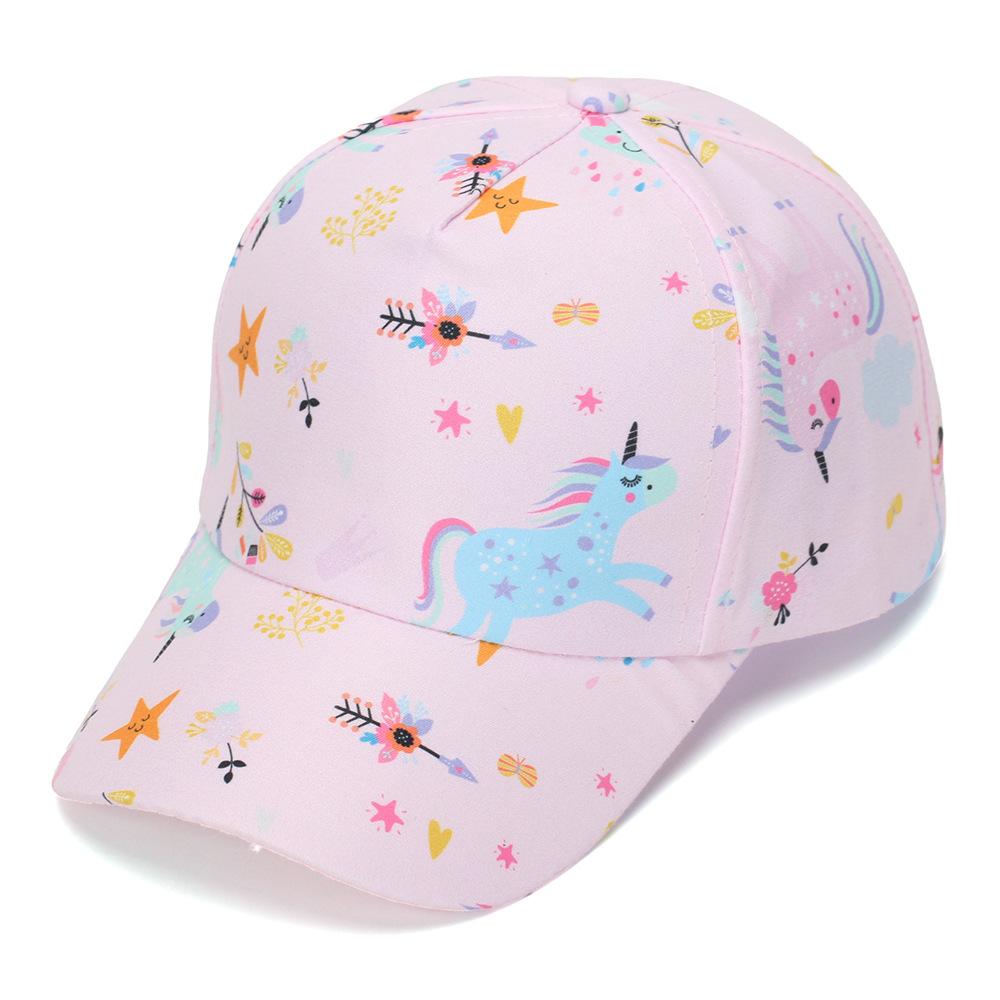 Children's Cartoon Animal Baseball Caps - Spring/autumn - Boys' Cute Beanie Hats - Girls' Sun Hats