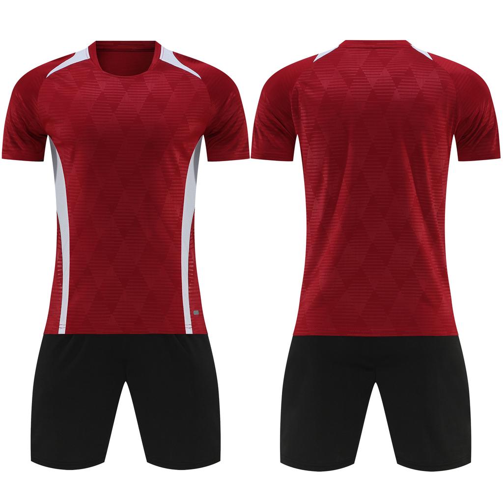 Spot wholesale 2026 new children's football jersey, short-sleeved training jersey, primary school football jersey printing number