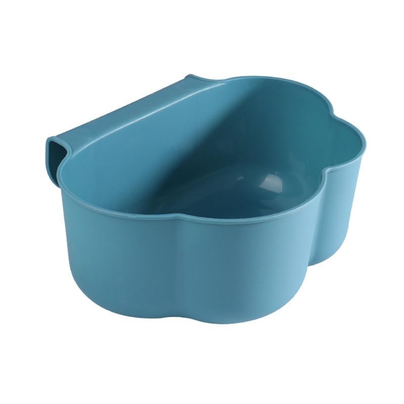 Cloud Shape Kitchen Hanging Trash Can Cabinet Door Buckle Garbage Basin For Household Desktop Clutter Collection Accessories