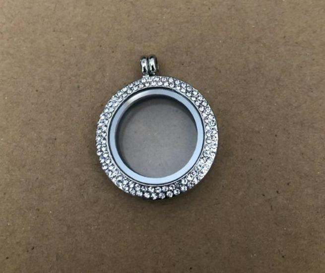 

Круглий Сплав Скло Фото Бокс Підвіска Намисто: Аксесуар для прикрас своїми руками для жінок