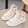 Girls' Sandals, Summer Children's Roman Shoes, Big Children's Soft Sole, Exposed Toe, Little Girls' Princess Shoes, Stylish