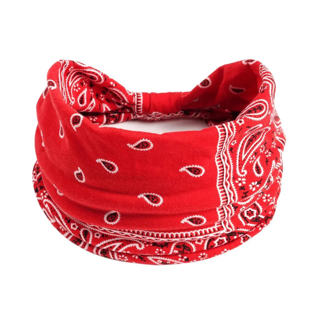 Twisted Wide Hair Bands for Women Wide Turban Workout Headband Fashion Yoga Hair Bands Boho Twisted Thick Hair Accessories