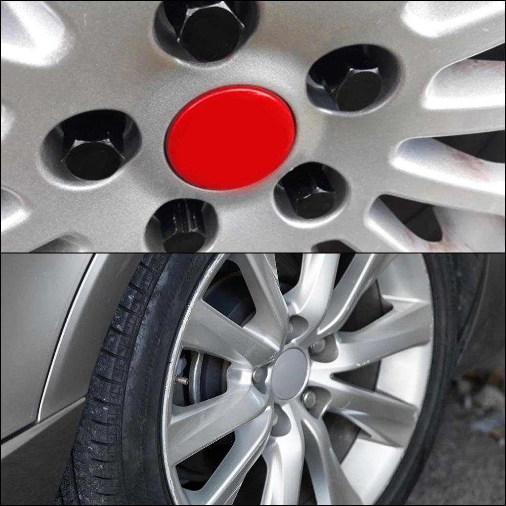 20PCS Aluminum Racing Lug Nuts - M12x1.5/M12x1.25 (35mm) Anti-Theft Wheel Nuts for Nissan/Toyota/Honda/Ford