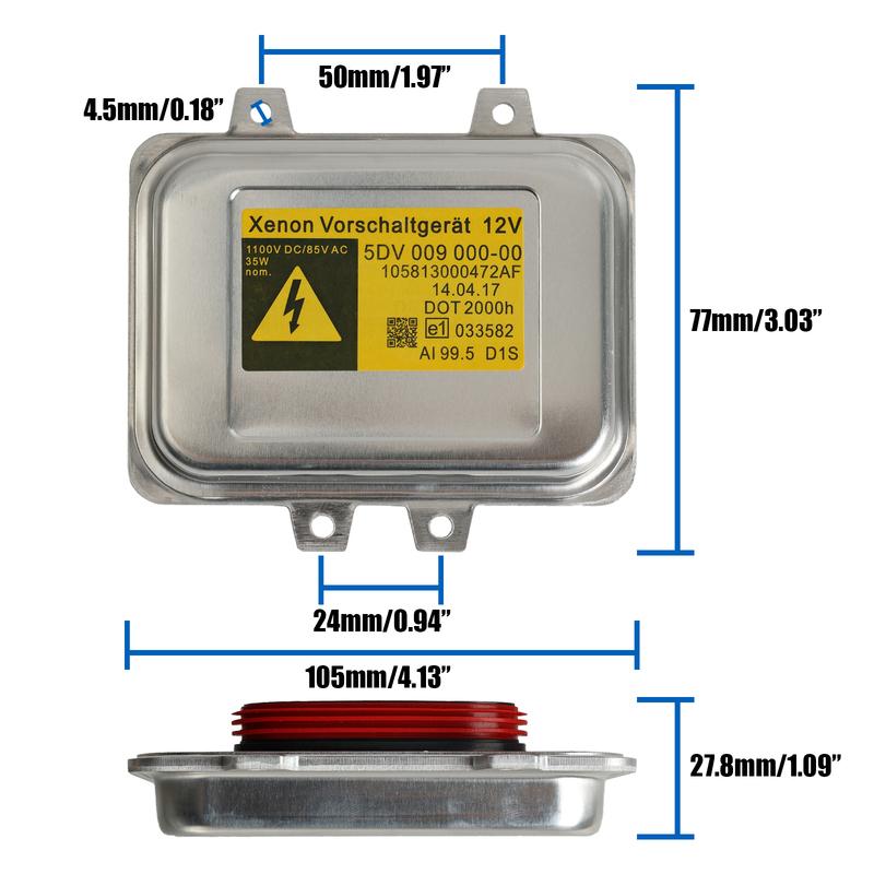 Xenon Headlight Ballast Control Unit Module 5DV00900000 For BMW 5 7 Series For VW Golf For Mercedes For Cadillac Escalade