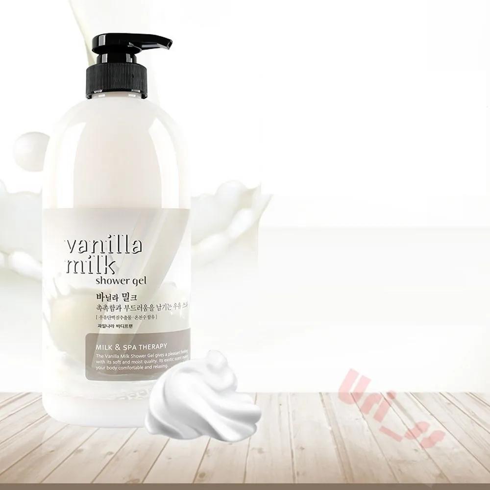 KWAILNARA Shower Gel 732G Vanilla Milk Wash Moisturizing