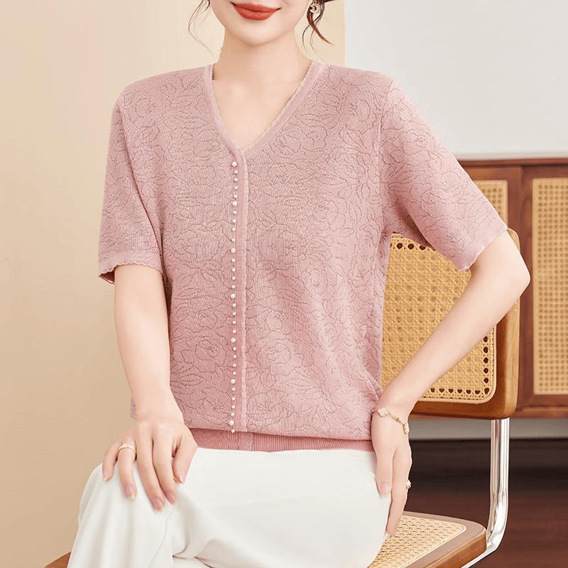 Madam Datang Women s Loose Half Sleeve T-shirt 120