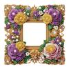 Acrylic Special Shape Floral Table Top Diamond Painting Frame Kits Diamond Painting Desktop Decor Diamond Painting Picture Frame