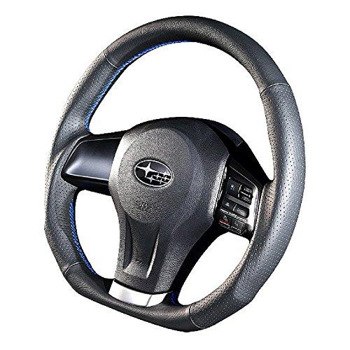 

DAMD Subaru Steering Wheel SS360-D Black Leather with Blue Stitching [SS360D2]