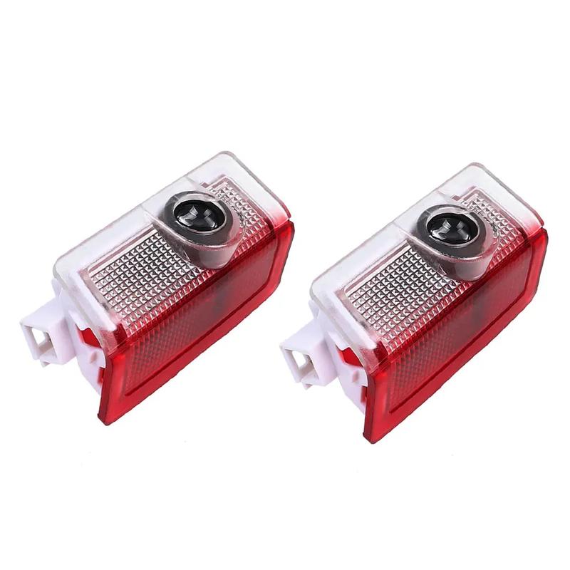 2X For Mercedes Benz W212 W205 W176 W177 W246 W213 W166 X253 LED Car Door Projector Ghost Shadow Welcome Lights Accessories