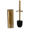Toilet Brush and Holder Stainless Steel Splashproof Floor Standing Toilet Bowl Cleaner Brush for Bathroom Deep Cleaning