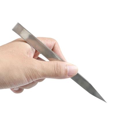 Vysoce přesné pinzety řemeslné pinzety Nezoubkované pinzety na šperky s jemným hrotem Nerezové pinzety s jehlovým nosem Hobby pinzeta pro šití korálků