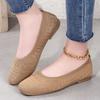 Ladies' Casual Fashionable and Versatile Spring New Flat Bottomed Cloth Shoes Soft Soled Casual Shoes One Foot Women's Shoes