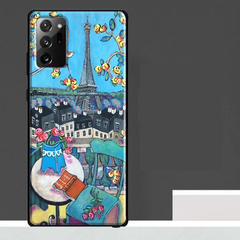 Eiffel Tower Paris Case For Samsung Galaxy S25 S24 S23 Ultra S9 S10 S20 S21 S22 Plus S23 FE S25 FE Phone Cover