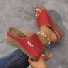 Fashion Women Platform Slippers Summer Casual Fashion Slippers Outdoor Luxury Sandals Lightweight Wedges Shoes Women Zapatos De Mujer