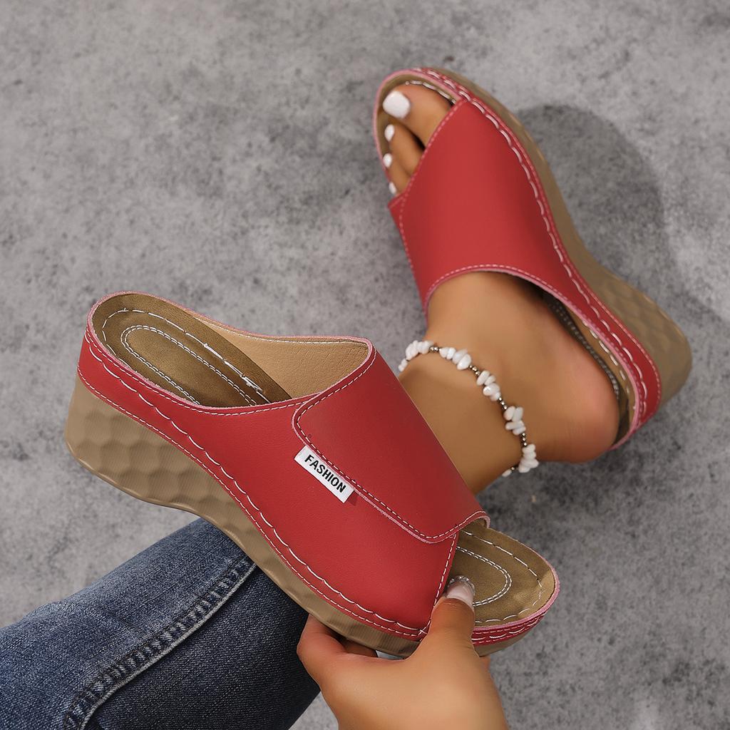 Fashion Women Platform Slippers Summer Casual Fashion Slippers Outdoor Luxury Sandals Lightweight Wedges Shoes Women Zapatos De Mujer