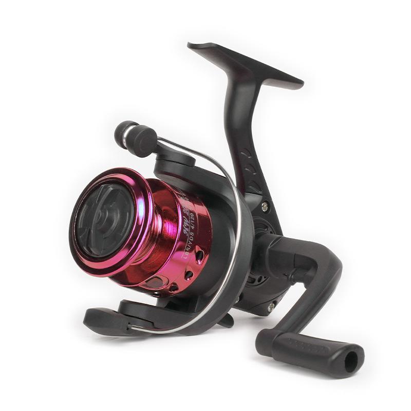 Mulinello compatto serie 200 per pesca sul ghiaccio con filo, mulinello da spinning per pesci piccoli e pesca a spinning con esche.