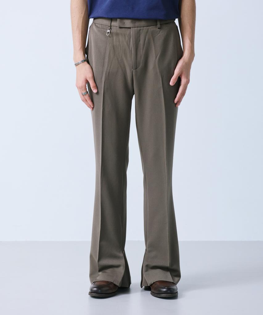 SSY 2-Way Hidden Extend Bootcut Slacks Brown