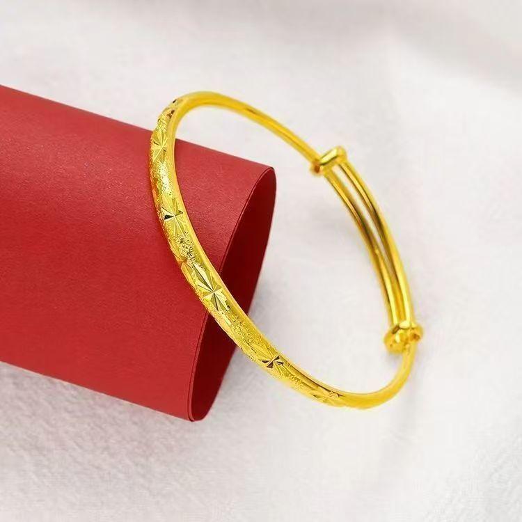 Starry High-End Adjustable Smooth Bangle