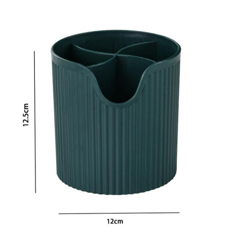 Fashion Portable Makeup Organizer Jewelry Storage Box Makeup Brush Lipstick Holder Desktop Drawer Dustproof Cosmetic Storage Box