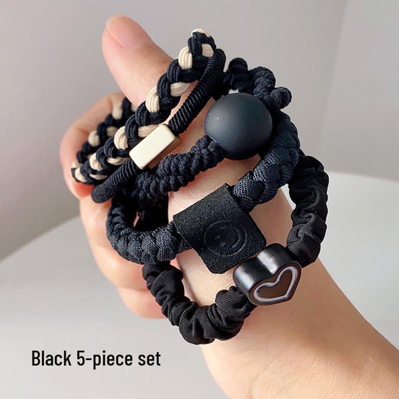 High-Elasticity Women's Hairband: 2024 Style - Durable, Elegant Hair Ring for Simple High Ponytails