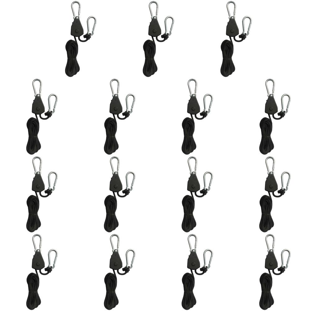 8/10/15pcs Rope Pulley Tie Down Strap 1.6m Lamp Pulley Ropes Pulley Canoe Boat Bow Stern Rope Sky Curtain Tent For Camping