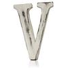 6x Holzbuchstabe V