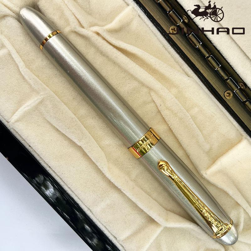 1 PCS 450 High End Business Souvenir Gift Royal Blue Metal Calligraphy Pen