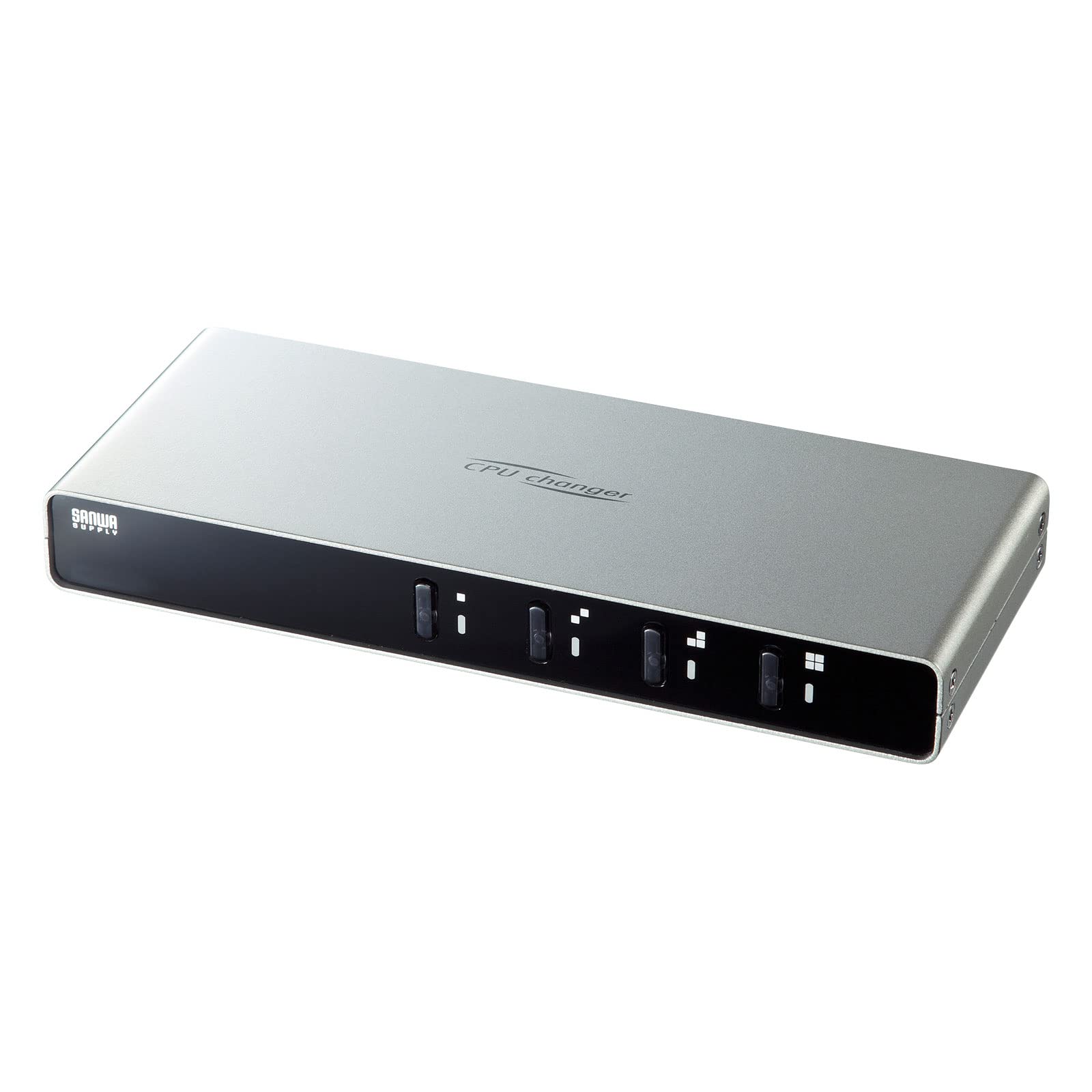 Sanwa Supply Automatic PC Switch (41) SW-KVM4LUN2 Silver