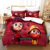 3D Print Fashion Beat Bugs Bedding Set Boys Girls Twin Queen Full Size Duvet Cover Pillowcase Bed Adult Bedroom
