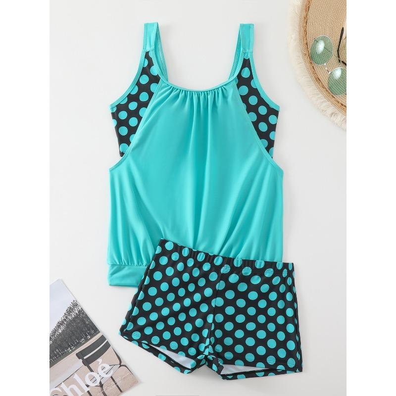 

Новый купальник бикини, раздельный купальник с цветочным принтом 5XL зелёный