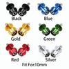 10mm Diameter Swingarm Spools Slider CNC Machined Motorcycle Stand Spools  Garage Use