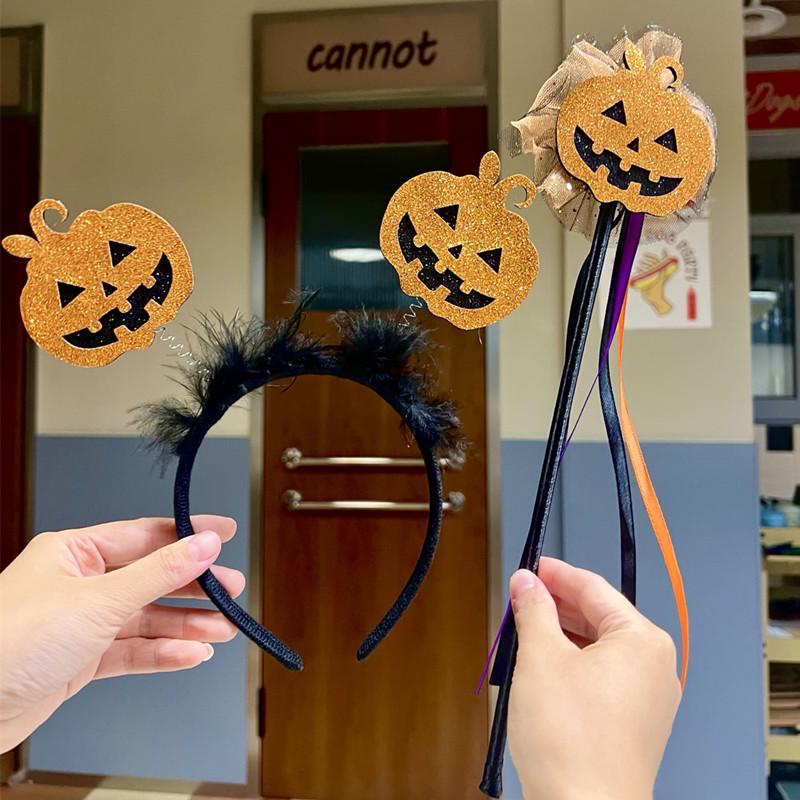 2025 Halloween Stirnband Haaraccessoires: Festliche Requisiten für Geisterfest & Party-Zusammenkünfte