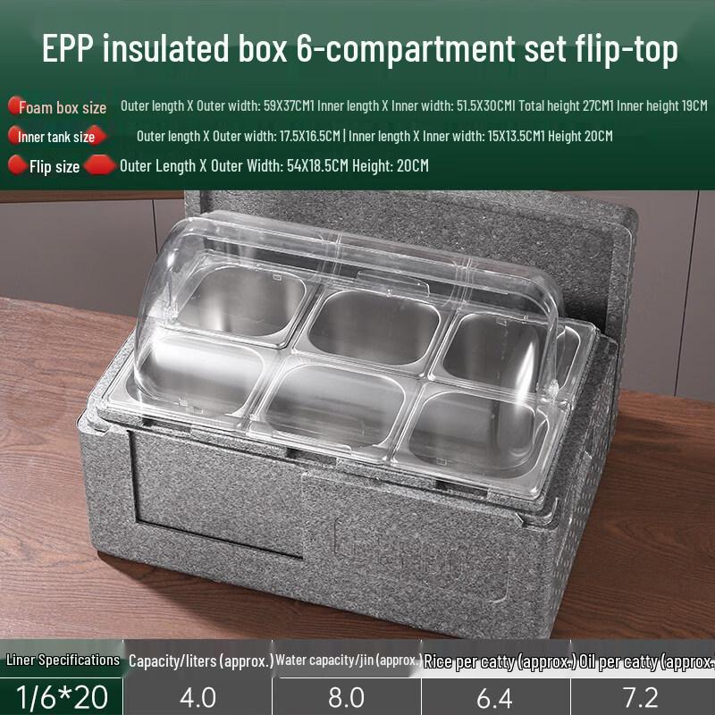 Zhebu Insulated Food Pan Carrier