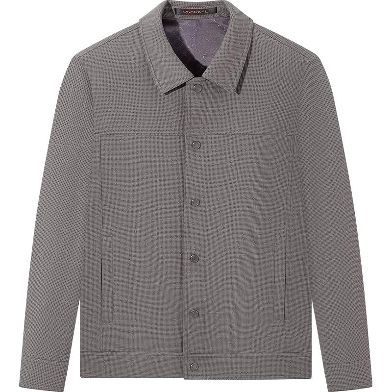 

SEVEN Men s Business Casual Waffle Jacquard Jacket L