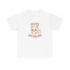 Unisex Vuxen T-shirt Söt Men Kommer Att Bita Kawaii Kattkonst