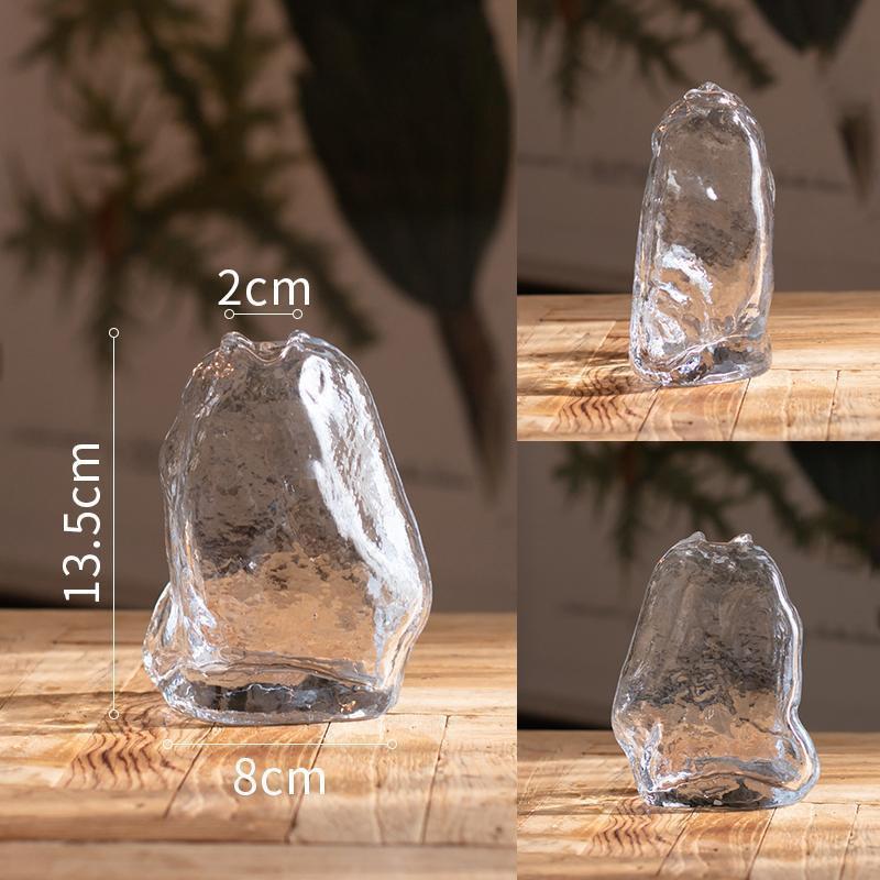 

Ваза Стеклянная ваза Украшение дома Украшения Цветочная композиция Ваза для цветов S