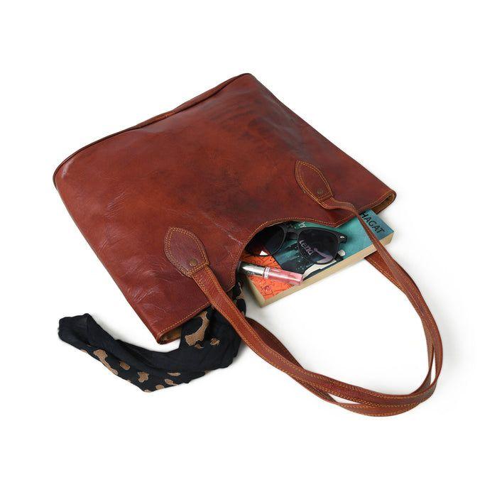 Elegance Tote Ledertasche