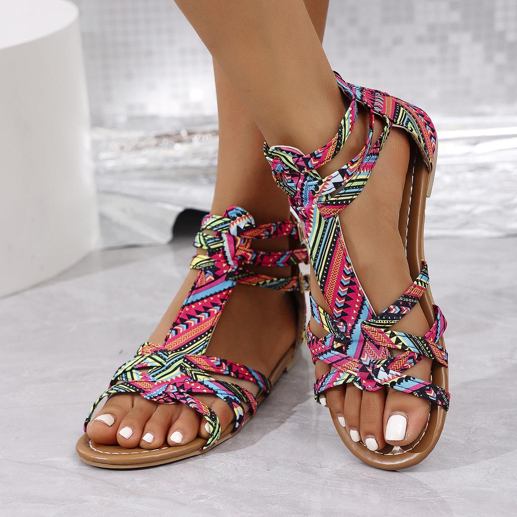 Bohemian Sandals  New Models, Roman Style Plus Size Sandals Are Fashionable and Versatile