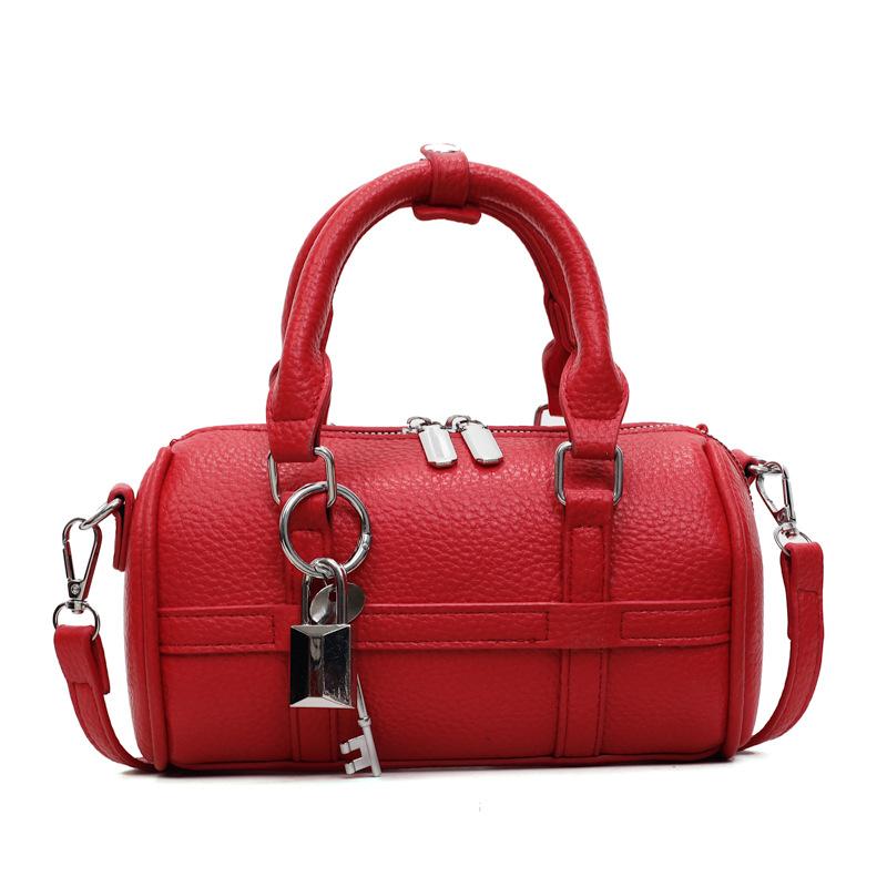 Handbag Women's New Fashion Solid Color Versatile Shoulder Messenger Bag
