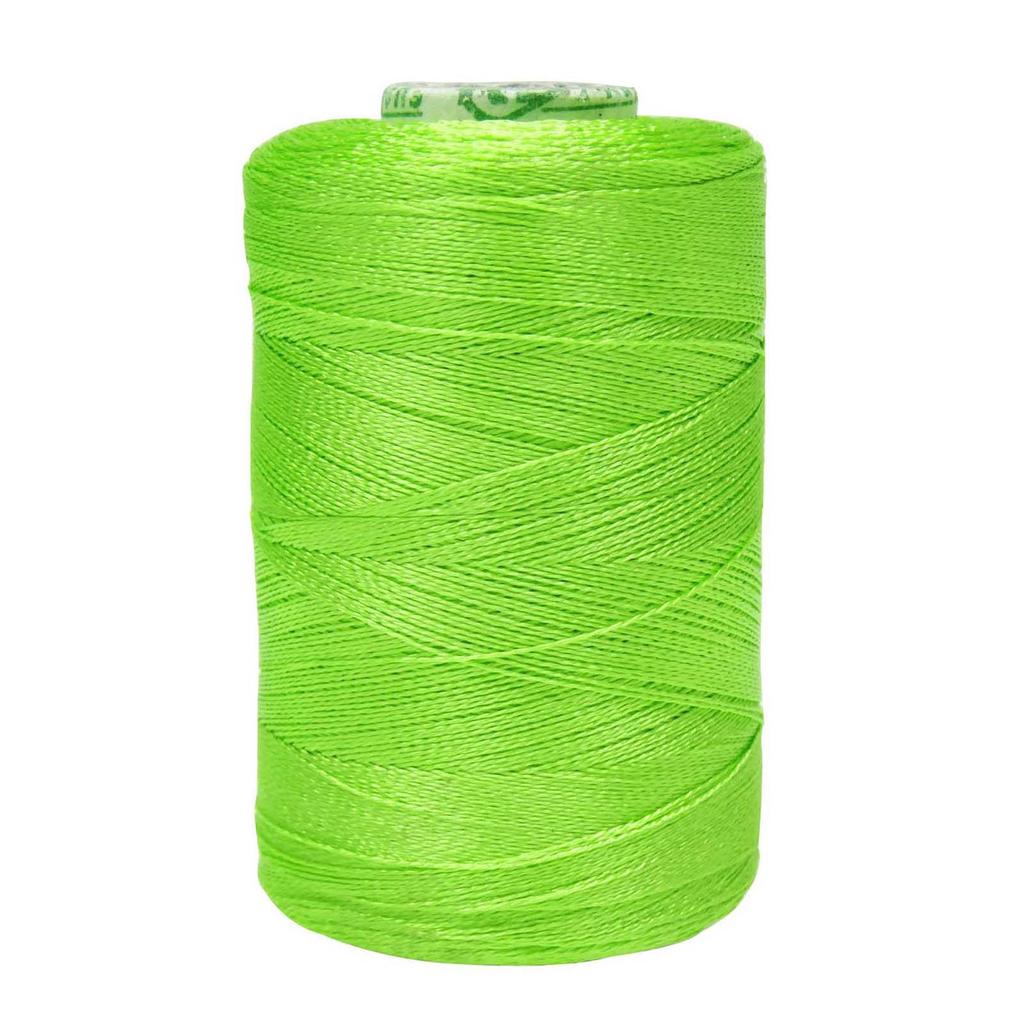Aqua Blue Spool Overlocking Hand Machine Polyester Cones Serger 400 Mtr