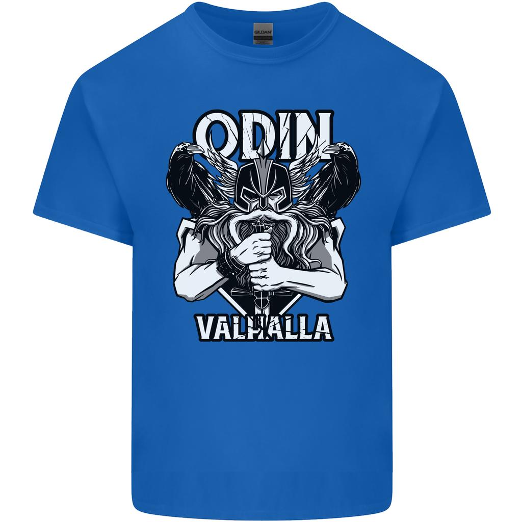 Odin Valhalla Viking Warrior Unisexs Light Cotton TShirt