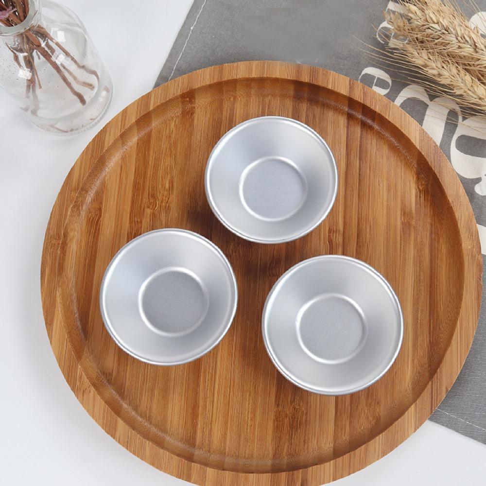 25pcs Aluminum Mini Cupcake Molds Nonstick Muffin Cookie Mold Bakery Pastry Shop Cafe