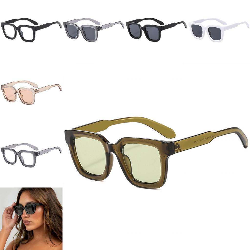 Womens Square Fashion Sunglasses With Uv400 Protection For Outdoor Sports And Travel