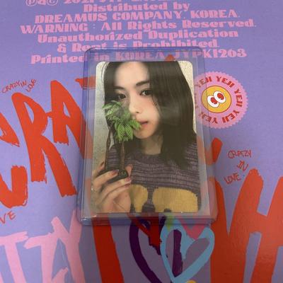 [USED] Itzy Kill My Doubt Trading Card Ryujin