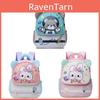 Cartoon Kids Backpack For Preschoolers With Nylon Material And Cushion Straps For School Use